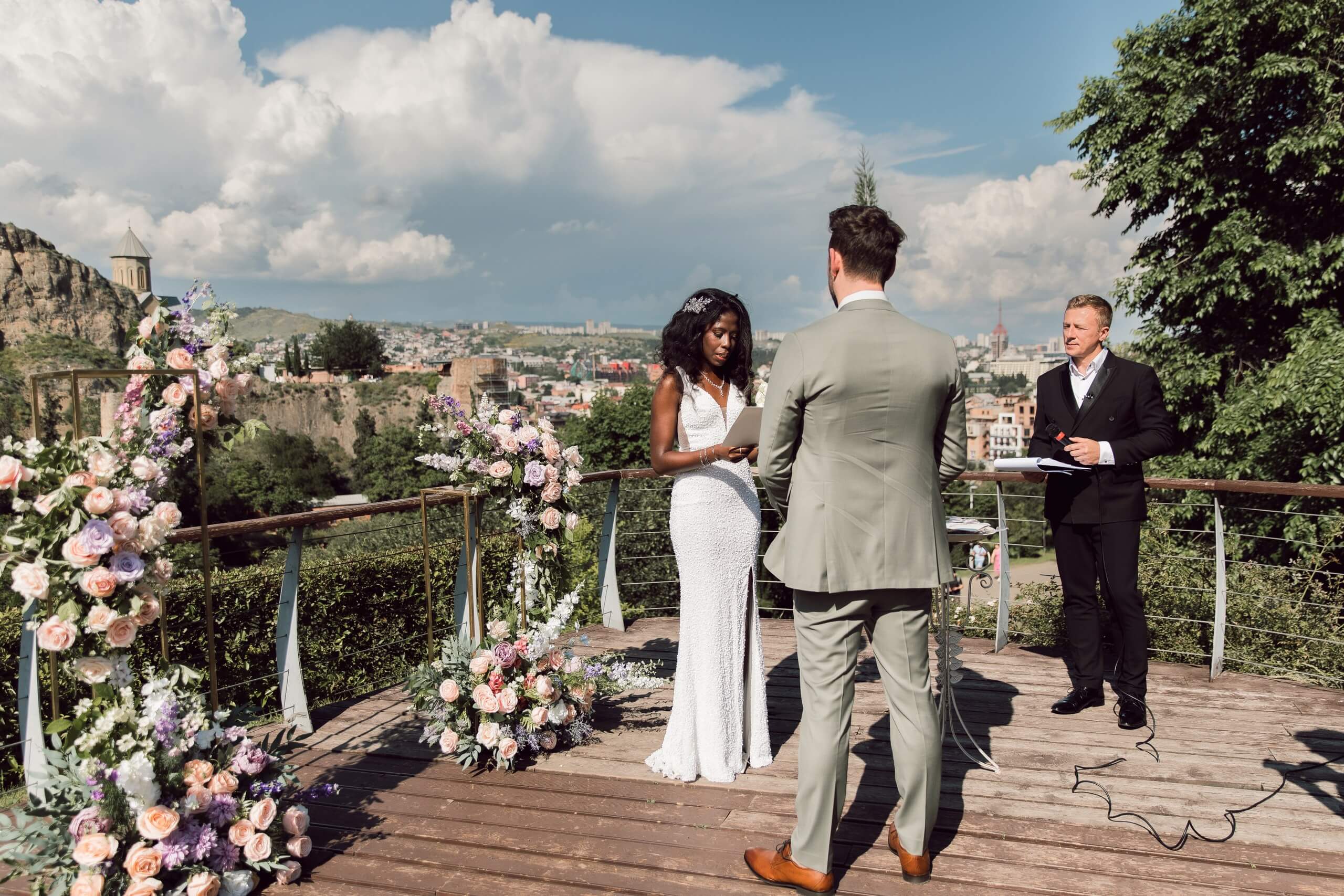 Outdoor marriage registration